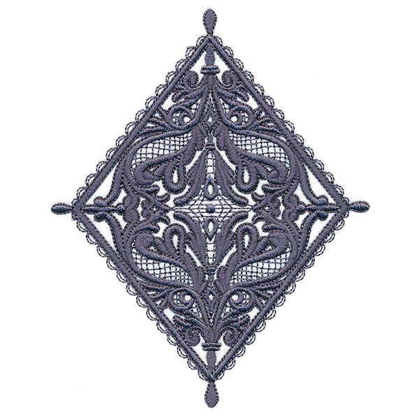 Intricate Florals Diamond