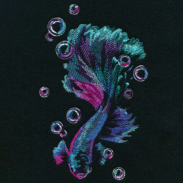 Iridescent Betta Fish