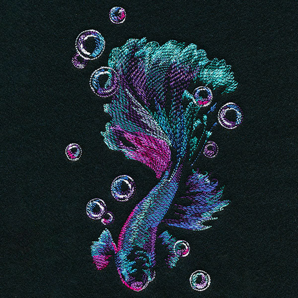 Iridescent Betta Fish