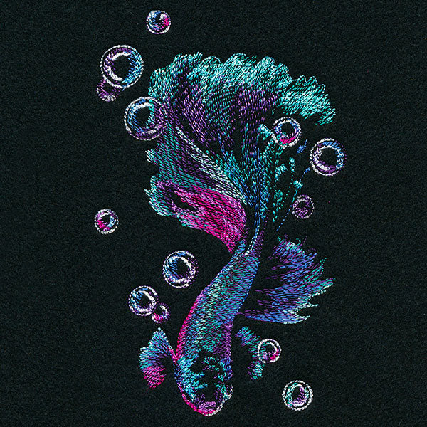 Iridescent Betta Fish