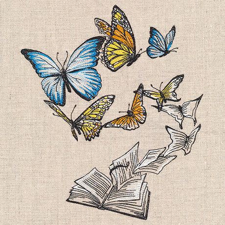 Book to Butterfly Metamorphosis