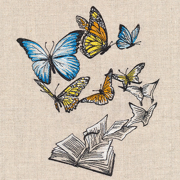 Book to Butterfly Metamorphosis