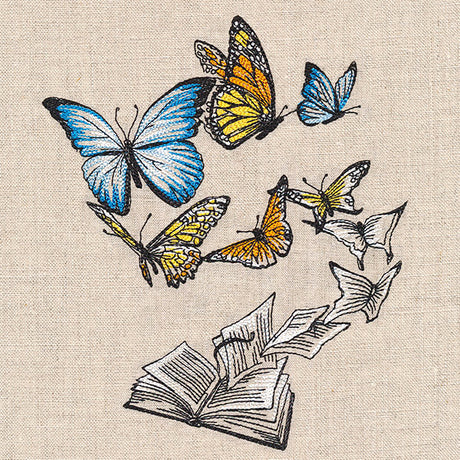 Book to Butterfly Metamorphosis