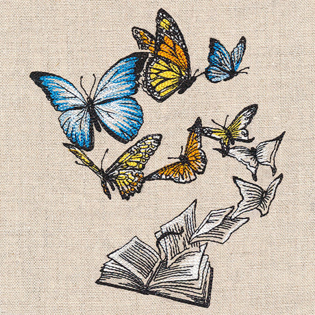 Book to Butterfly Metamorphosis
