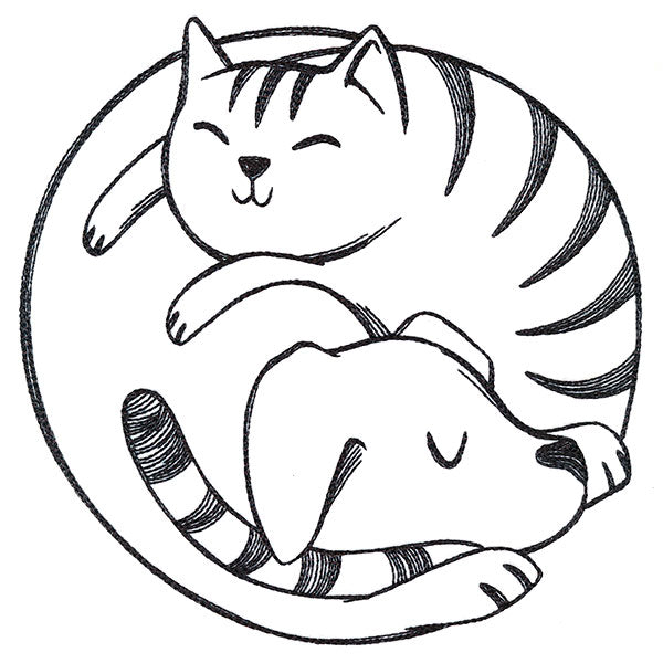 Paw-sitively Snuggly Cat & Dog