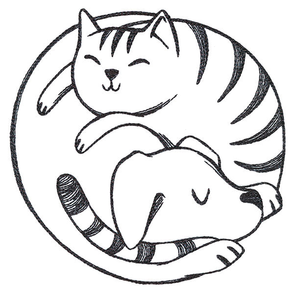 Paw-sitively Snuggly Cat & Dog