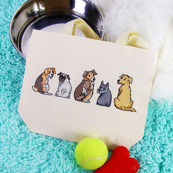 Rearview Puppy Border