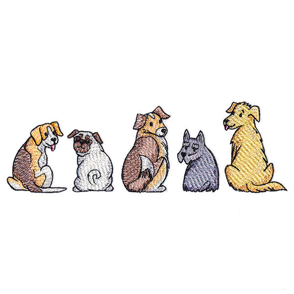 Rearview Puppy Border