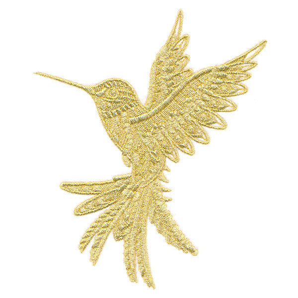 Baroque Hummingbird in Flight