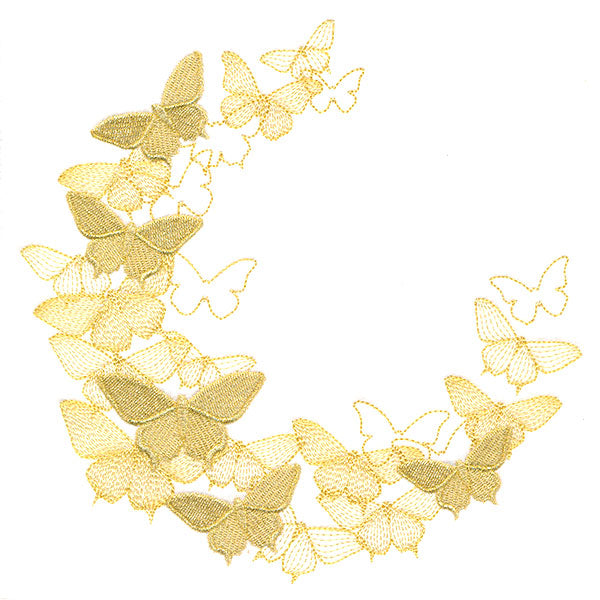 Fluttering Crescent Moon