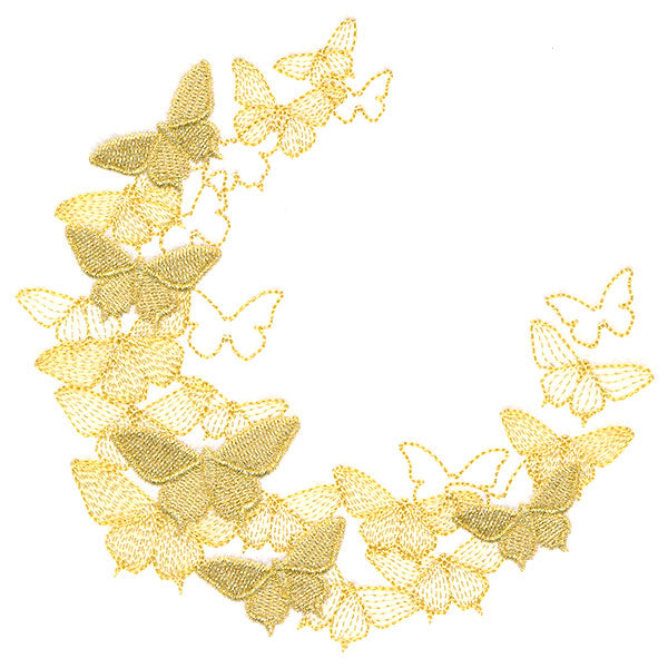 Fluttering Crescent Moon