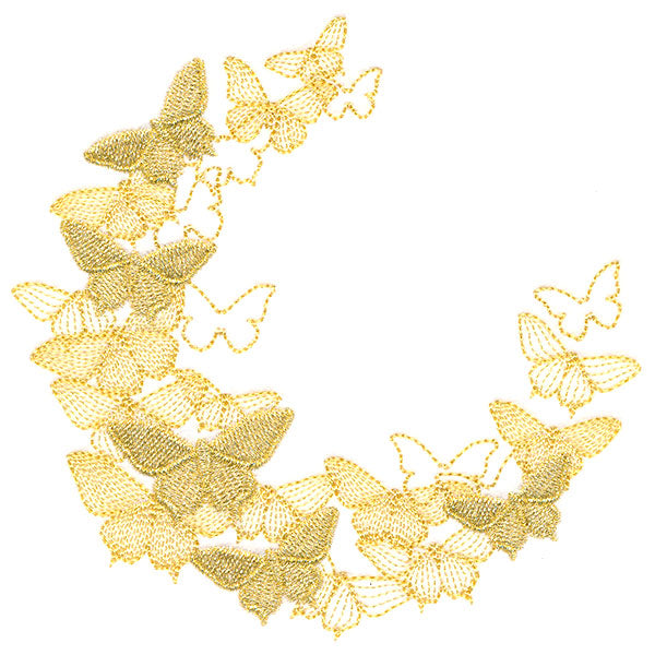 Fluttering Crescent Moon