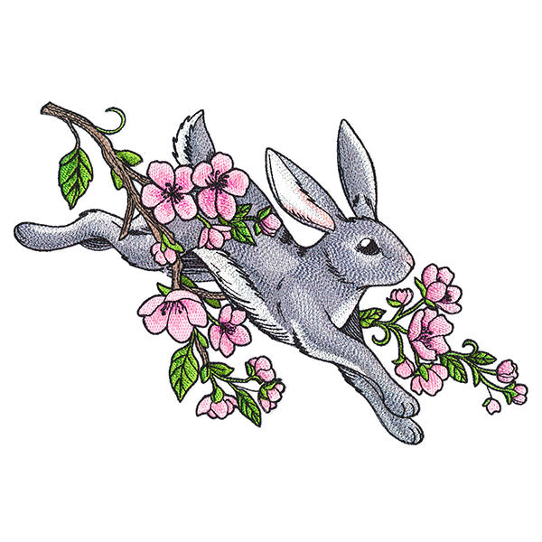 Woodland Springtime Rabbit