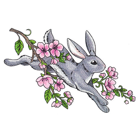 Woodland Springtime Rabbit
