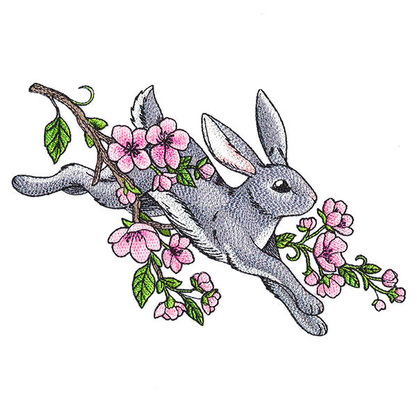 Woodland Springtime Rabbit