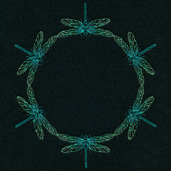 Enchanted Dragonfly Wreath