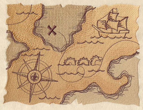 Pirate Treasure Map