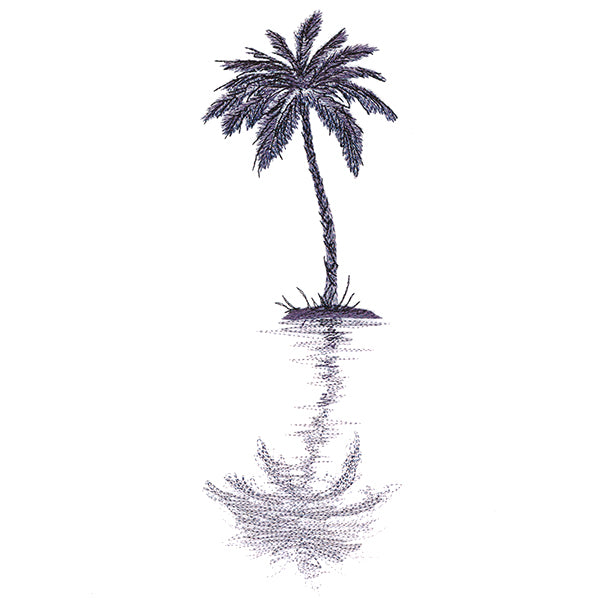 Palm Tree Reflection