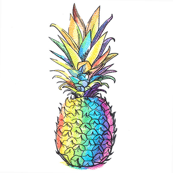 Rainbow Dreams Pineapple