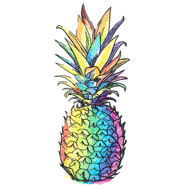 Rainbow Dreams Pineapple
