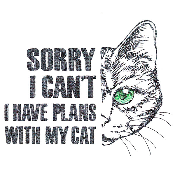 Plans With My Cat