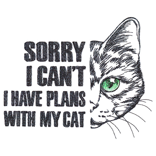 Plans With My Cat