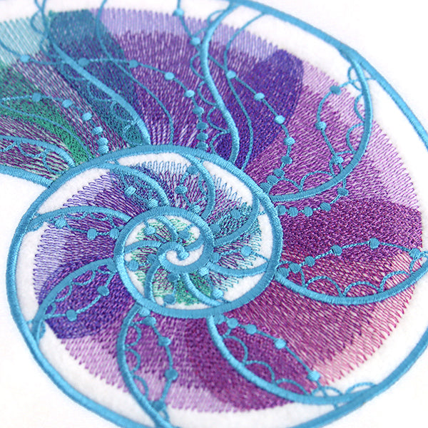 Deep Sea Mirage Nautilus Shell