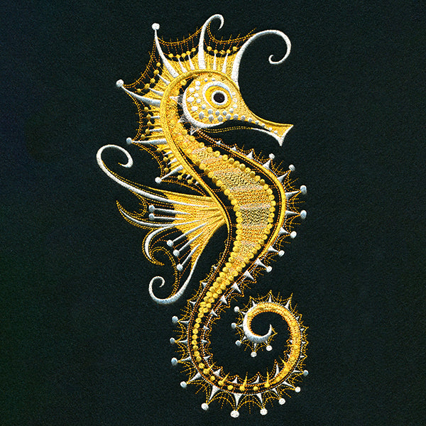 Dazzling Details Seahorse