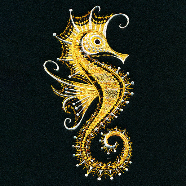 Dazzling Details Seahorse