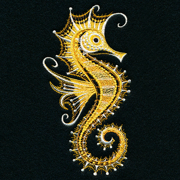 Dazzling Details Seahorse