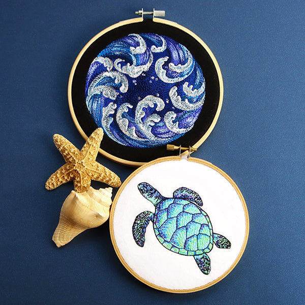 Sea Turtle in Watercolor