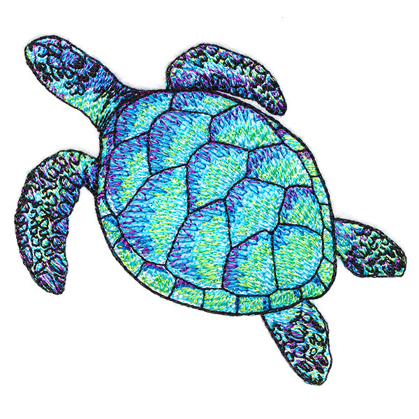 Sea Turtle in Watercolor