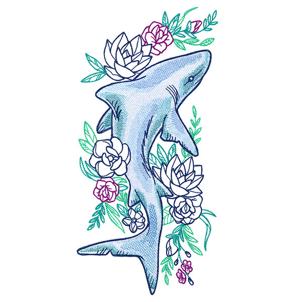 Floral Shark