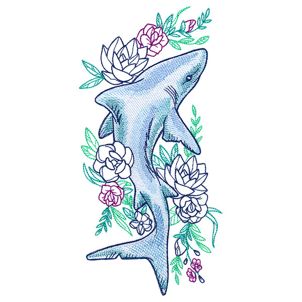 Floral Shark