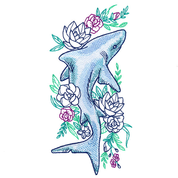 Floral Shark