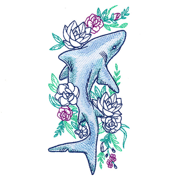 Floral Shark