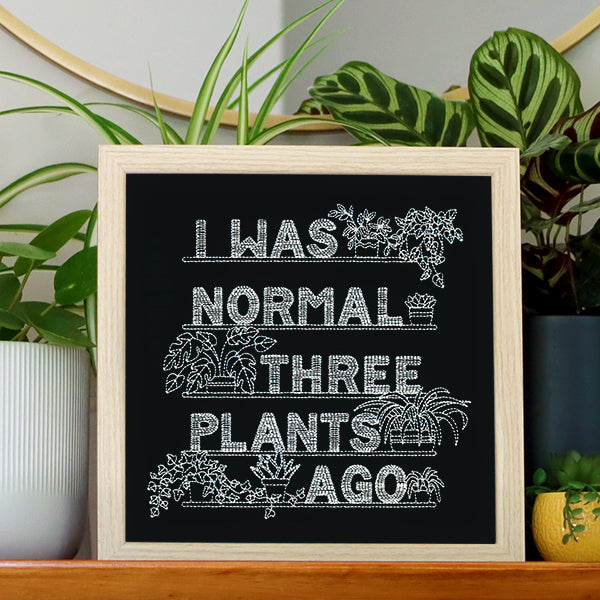 Normal Three Plants Ago