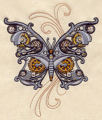 Steam Motifs - Butterfly