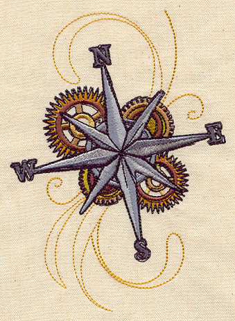 Steam Motifs - Compass Rose
