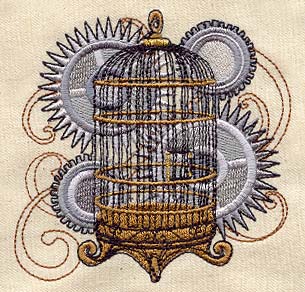 Steam Motifs - Birdcage