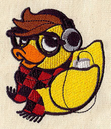 Hipster Duckie