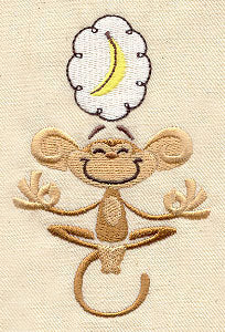 Meditating Monkey