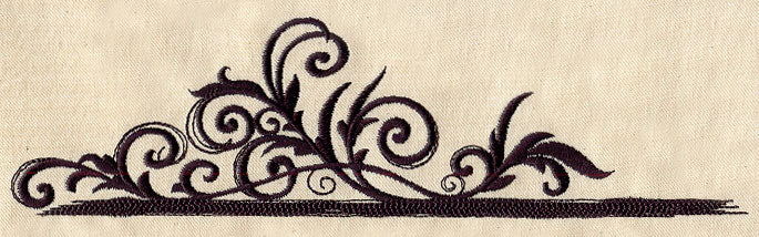 Dark Elegance Border