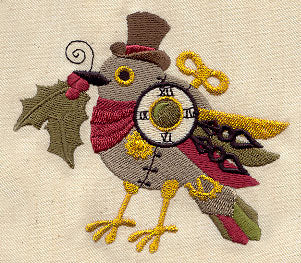 Clockwork Christmas Bird