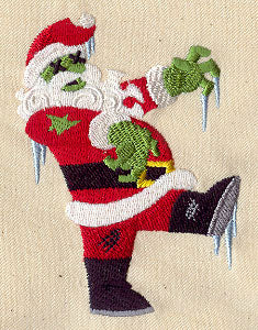 Zombie Santa