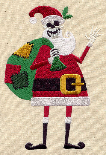 Skeleton Santa