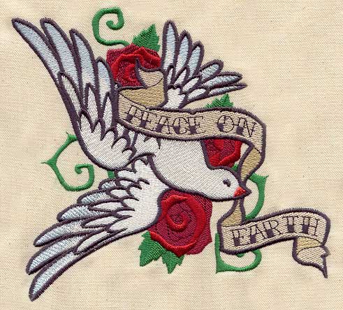 Peace Dove Tattoo