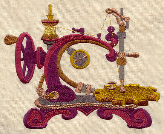 Steampunk Sewing Machine