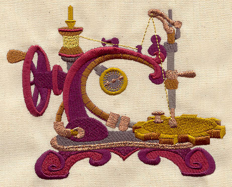 Steampunk Sewing Machine