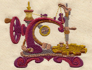 Steampunk Sewing Machine